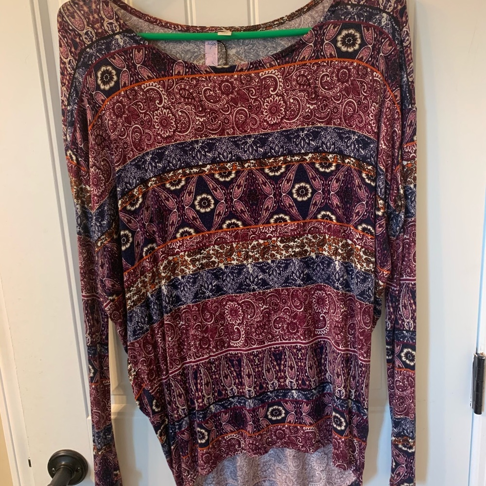 Boutique long sleeve shirt